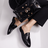 GRACE SLIPPERS - BLACK