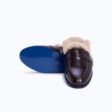 GRACE SLIPPERS - TEDDY BROWN