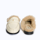 GRACE SLIPPERS - TEDDY VANILLA