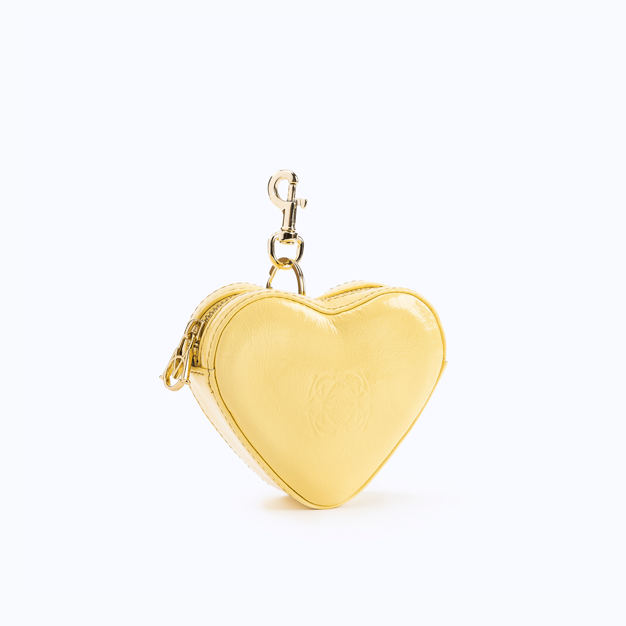 HEART CHARM - BUTTER MILK YELLOW