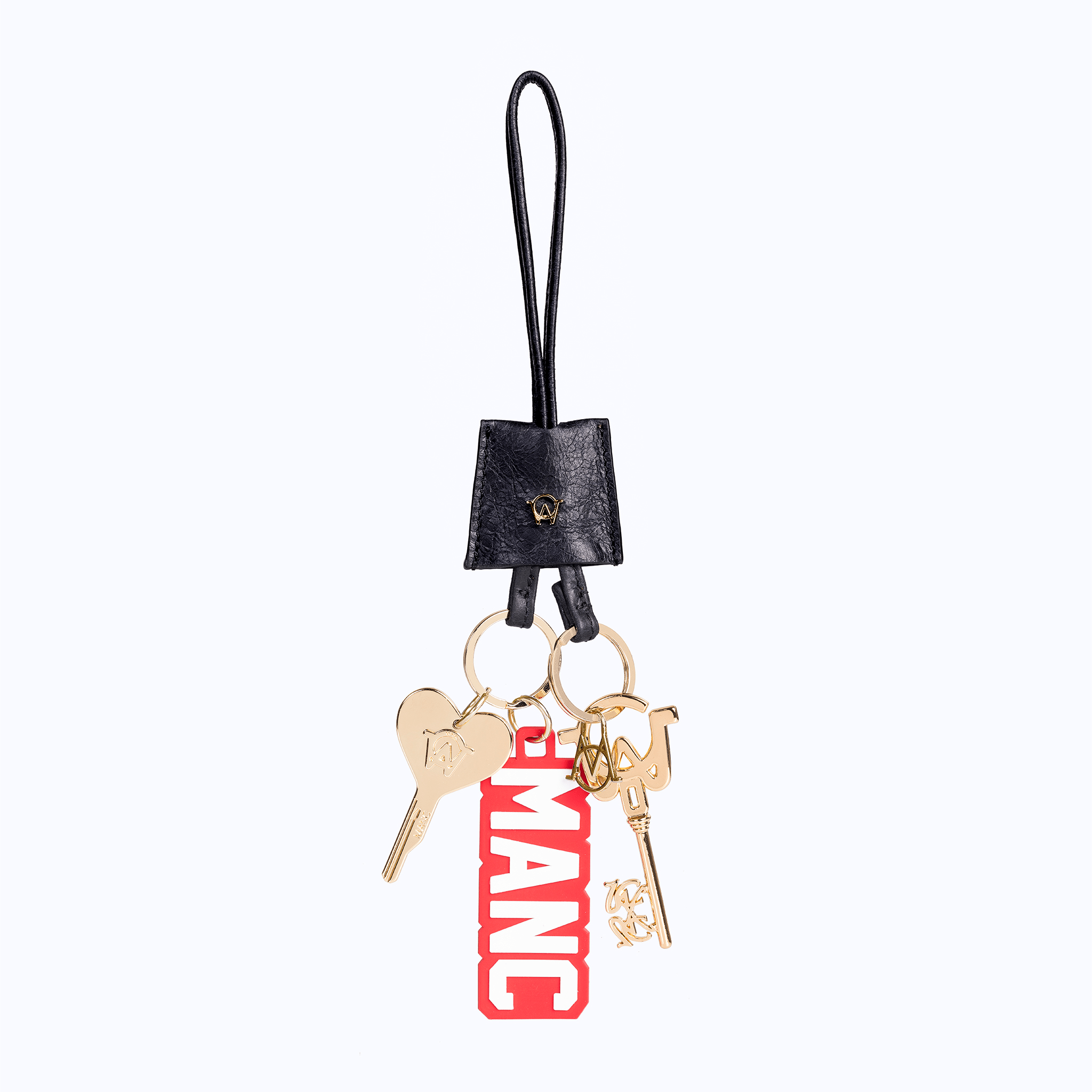 ISTANBUL SIGNATURE CHARM KEYCHAIN - GOLD