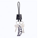 ISTANBUL SIGNATURE CHARM KEYCHAIN - SILVER