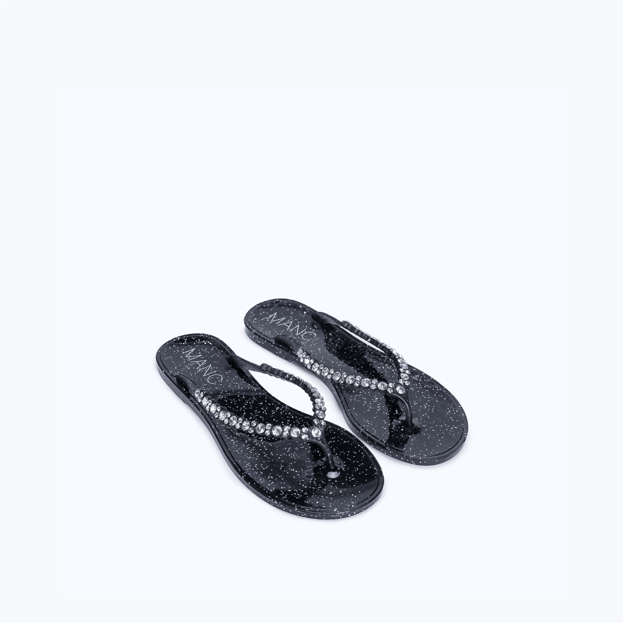 JELLY FLIP FLOP - GEMS BLACK