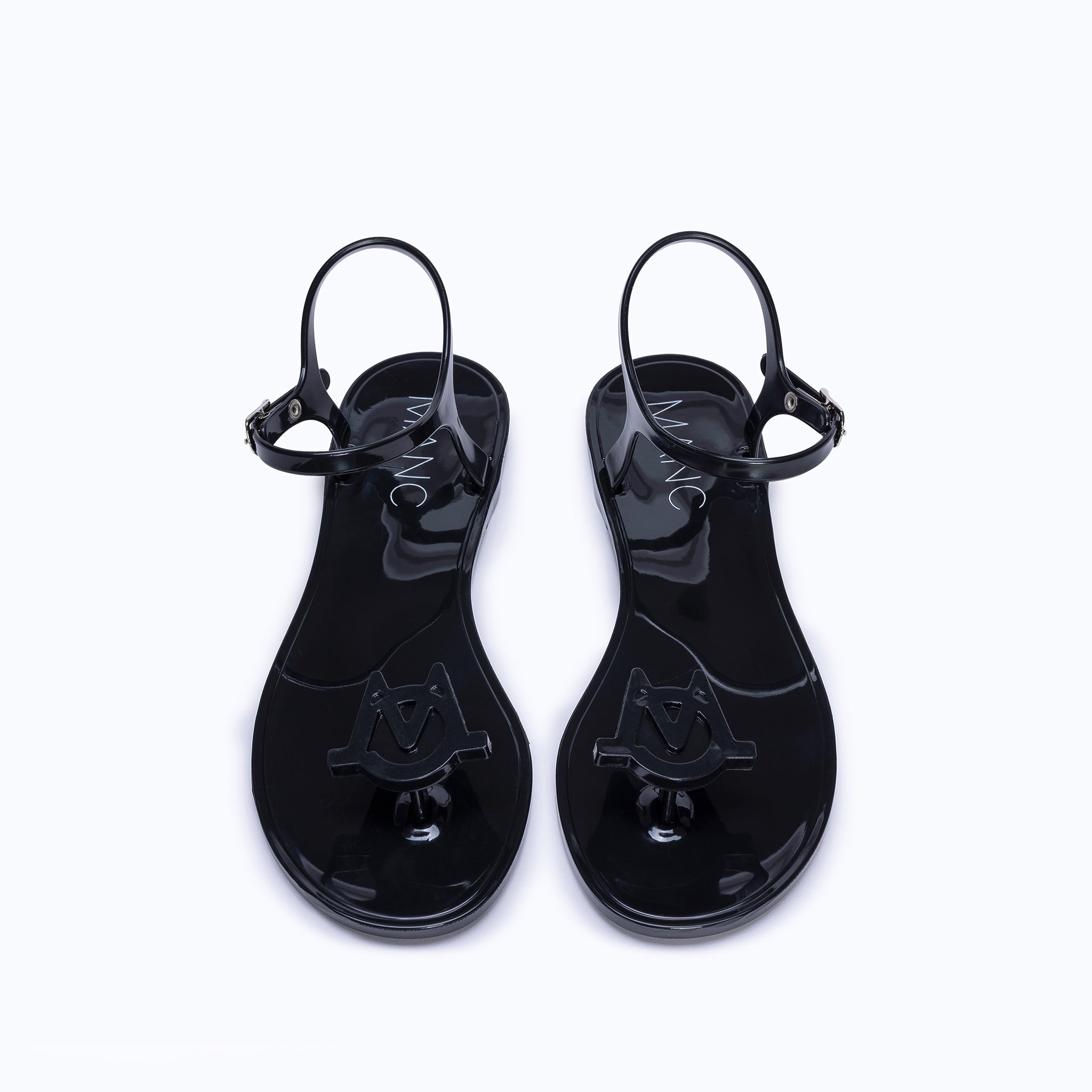 JELLY SANDALS - BLACK