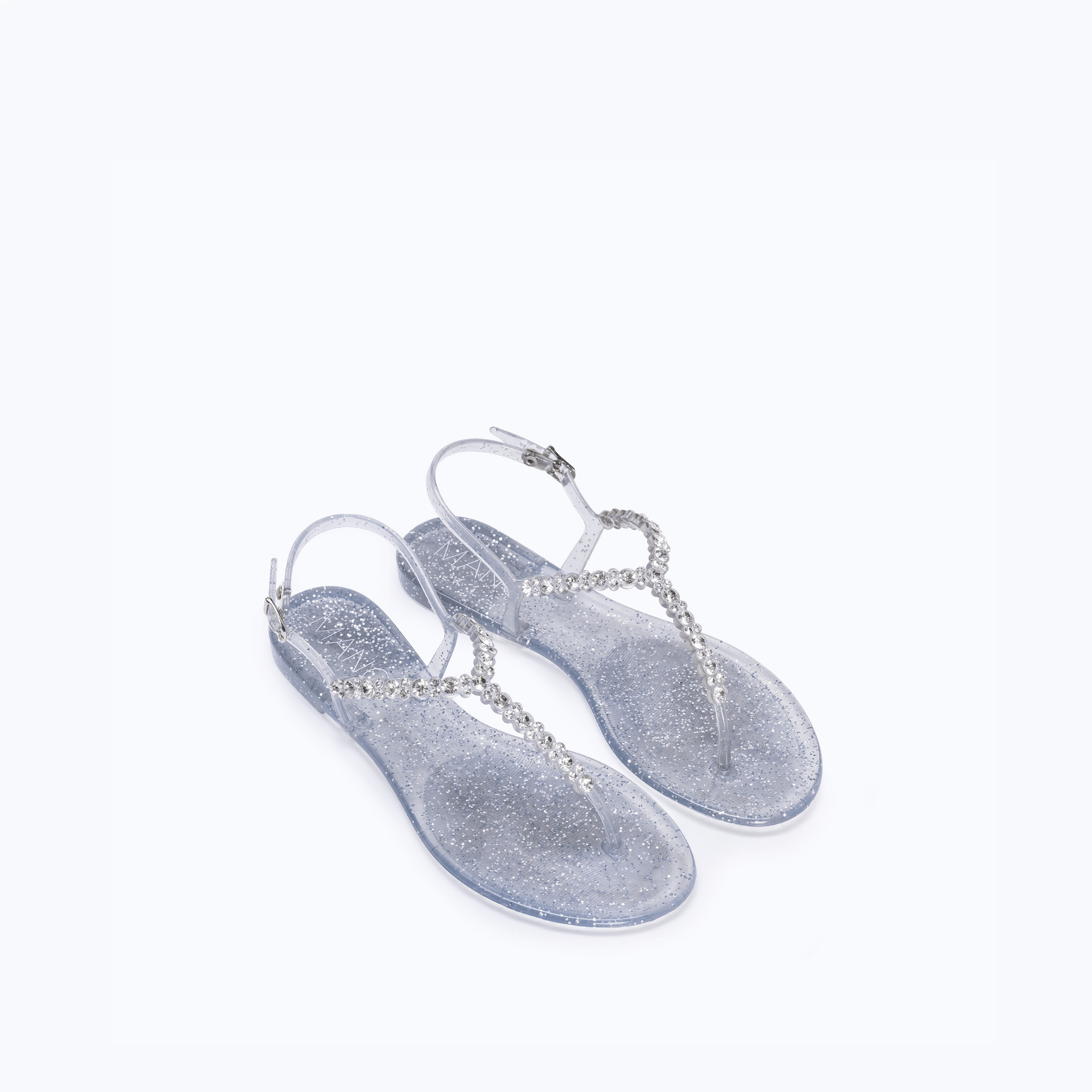 JELLY SANDALS - SILVER