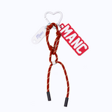 ROPE CHARM KEYCHAIN - RED