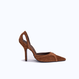LILITH HEELS - GINGER SUEDE
