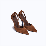 LILITH HEELS - GINGER SUEDE