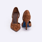 LILITH HEELS - GINGER SUEDE