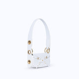 LILITH MINI - WHITE CROC (GOLD)