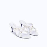 LILITH SANDALS - WHITE (PRE - ORDER)