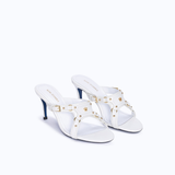 LILITH SANDALS - WHITE (PRE - ORDER)
