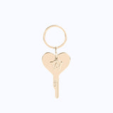 LOVE KEY CHARM - GOLD
