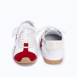 MANC SNEAKERS - WHITE RED (PRE - ORDER)