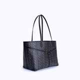 MIRI TOTE - BROWN BLACK