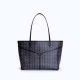 MIRI TOTE - BROWN BLACK
