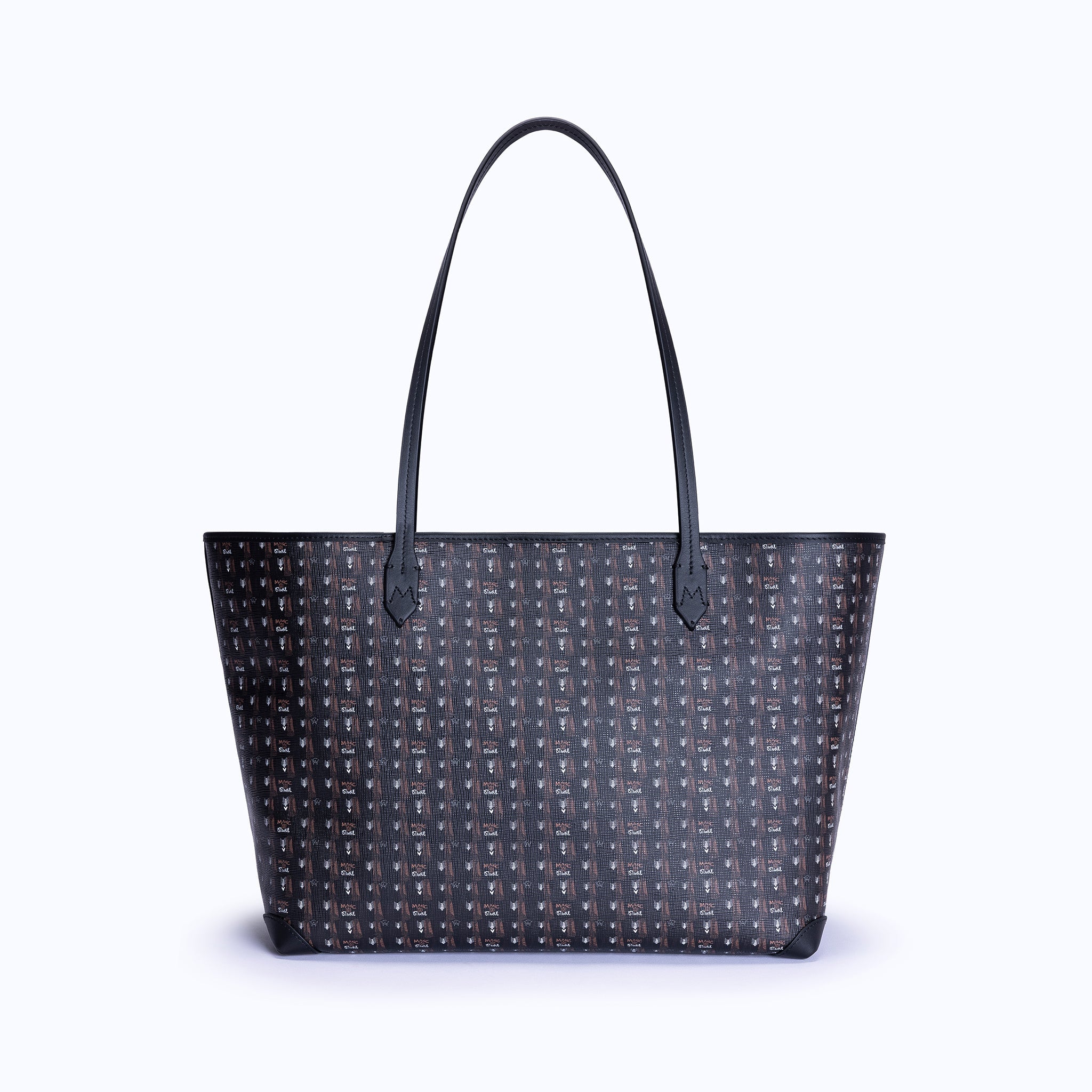 バッグ Mirei MIRI TOTE - BROWN BLACK – mancofficial