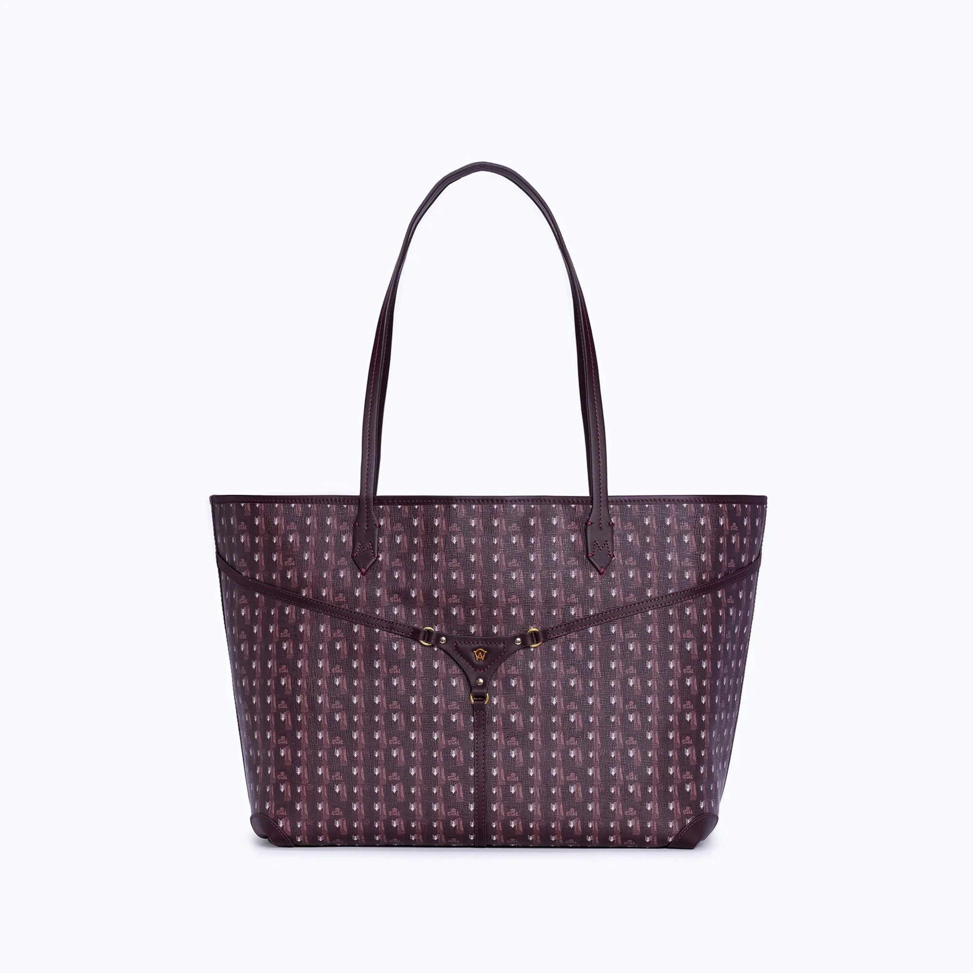 MIRI TOTE - BURGUNDY