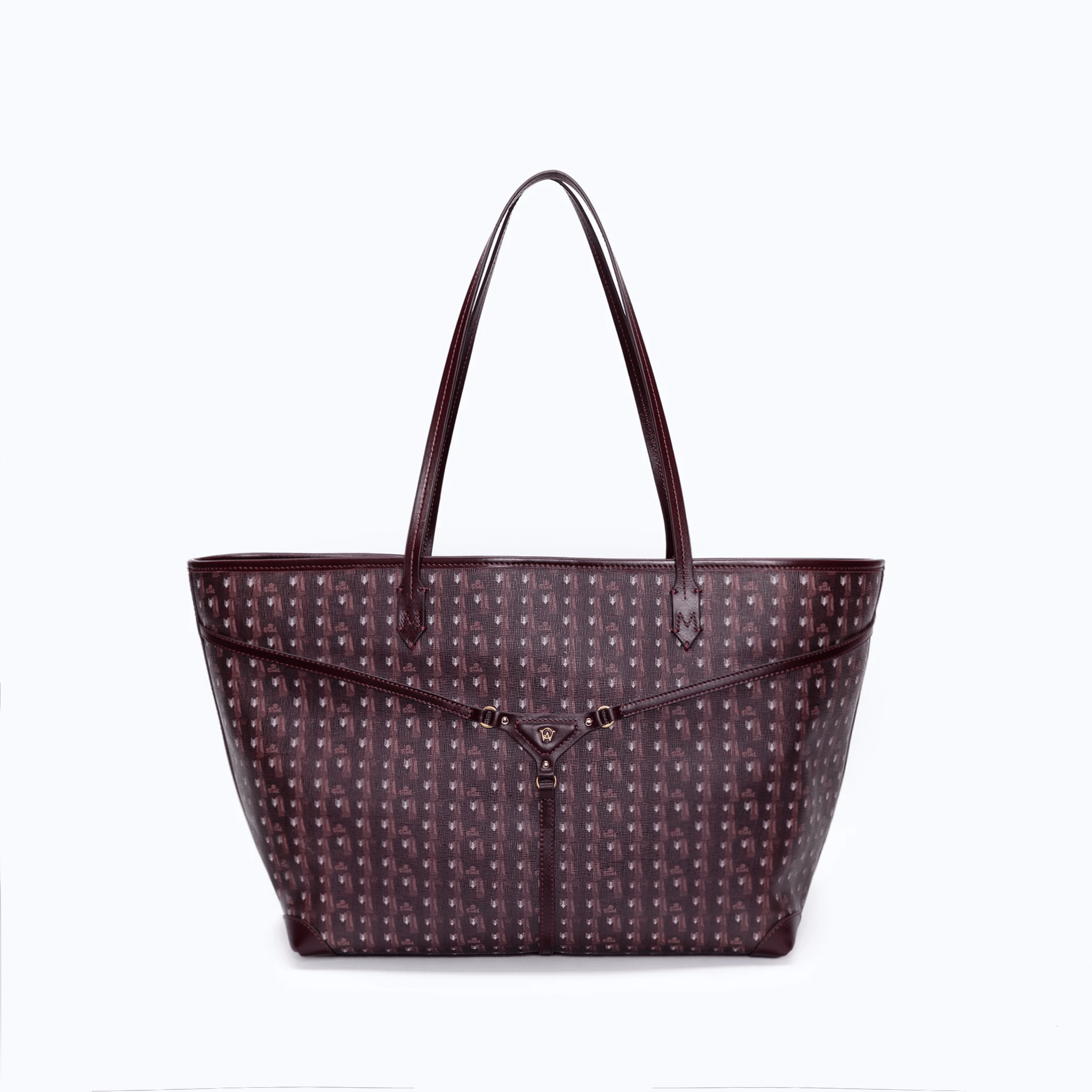 MIRI TOTE - BURGUNDY