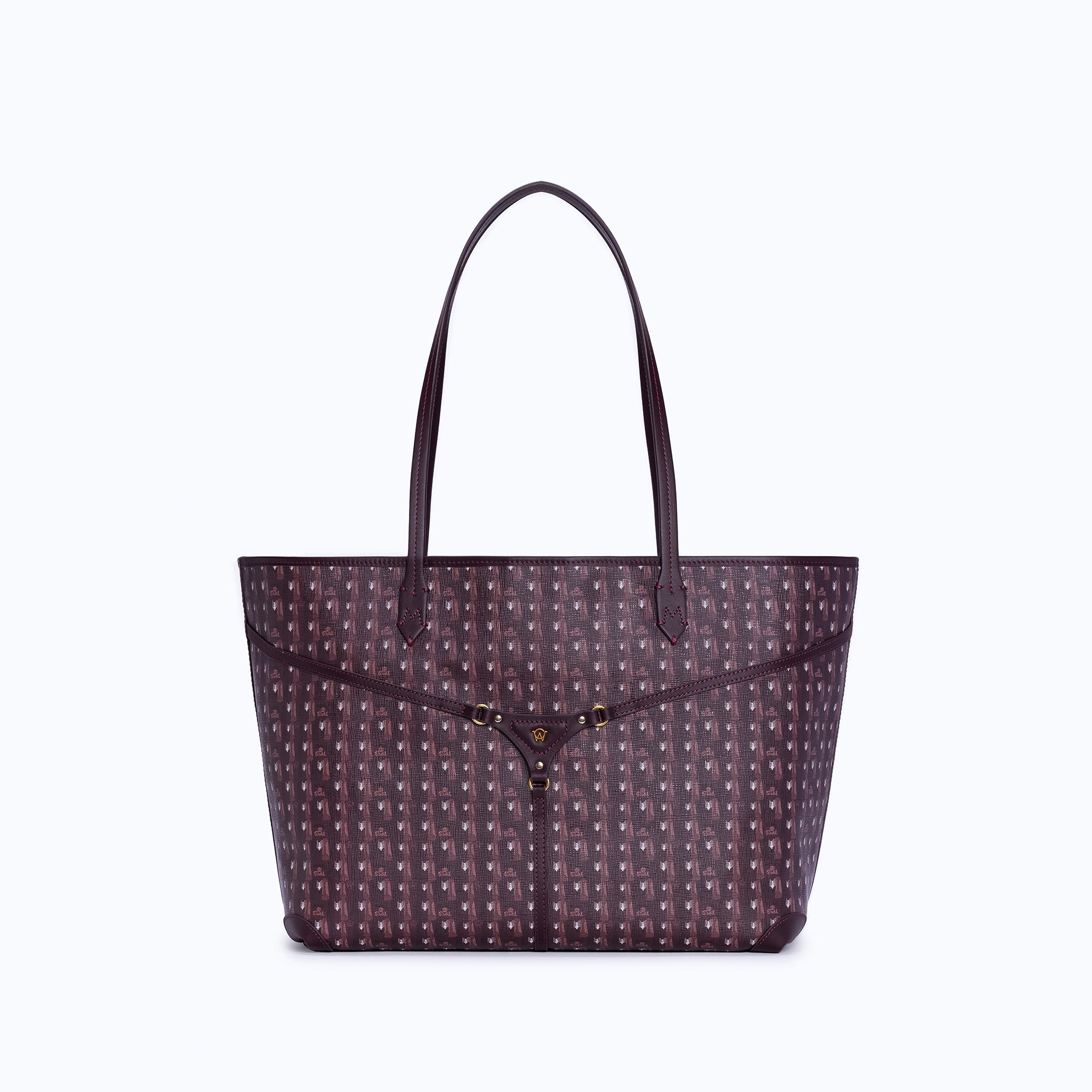 MIRI TOTE - BURGUNDY