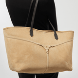 MIRI TOTE - SUEDE BISCUIT