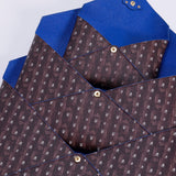 MONOGRAM CLUTCH - BURGUNDY