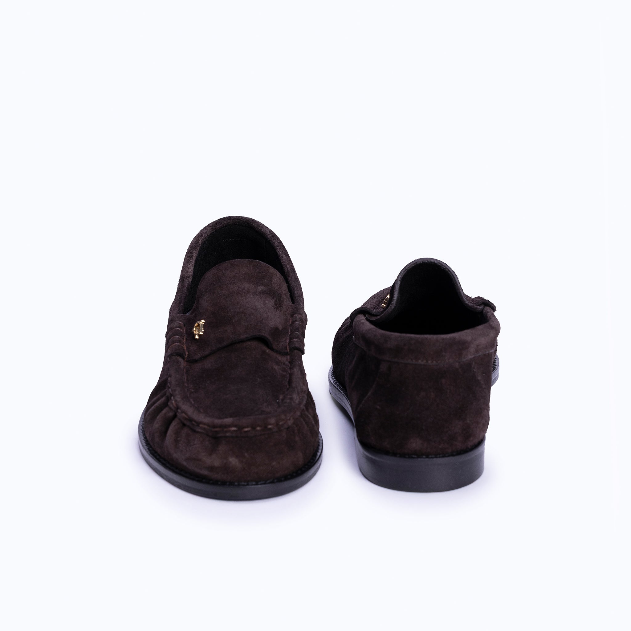 PENNY - DARK SUEDE BROWN