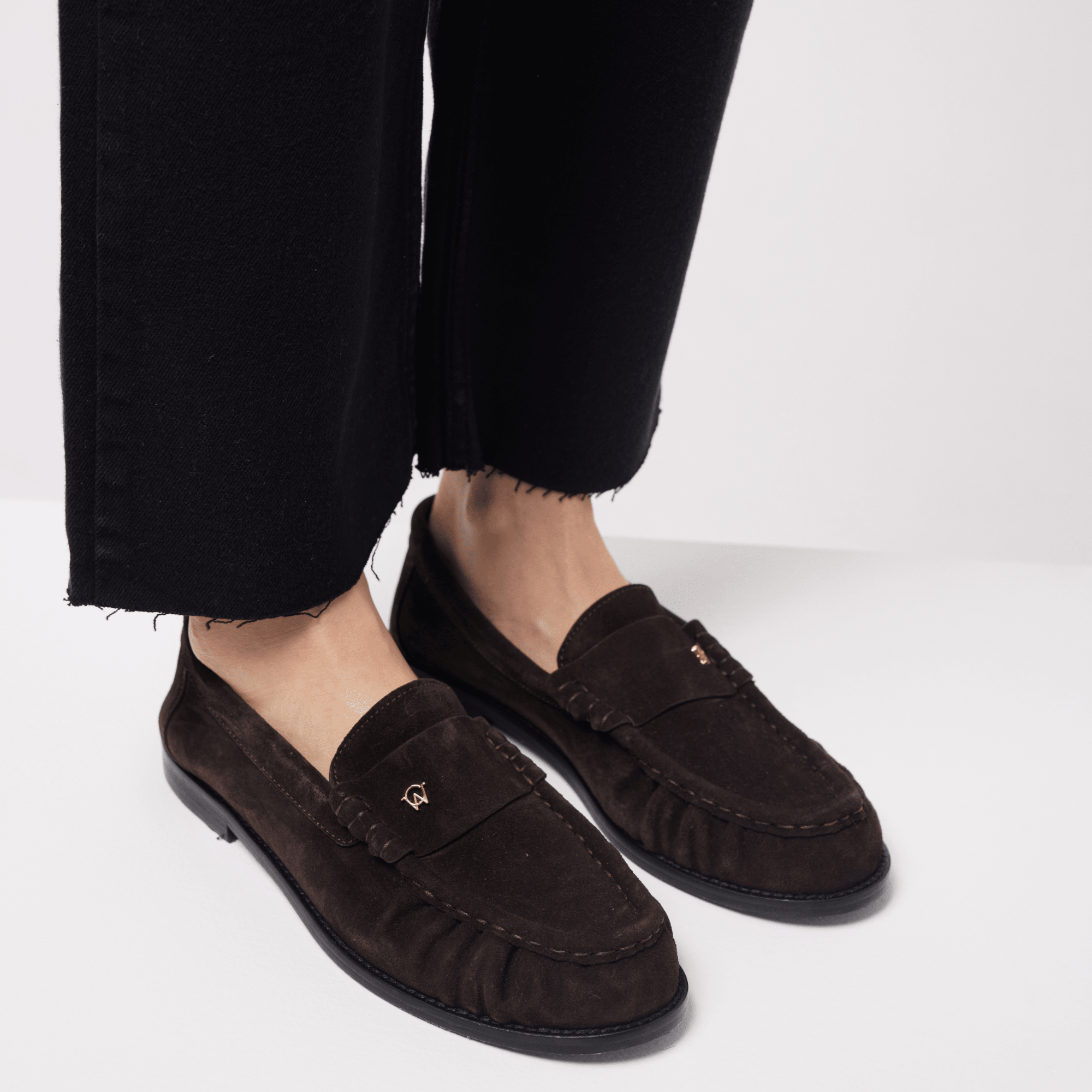 PENNY - DARK SUEDE BROWN