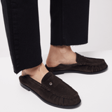 PENNY - DARK SUEDE BROWN