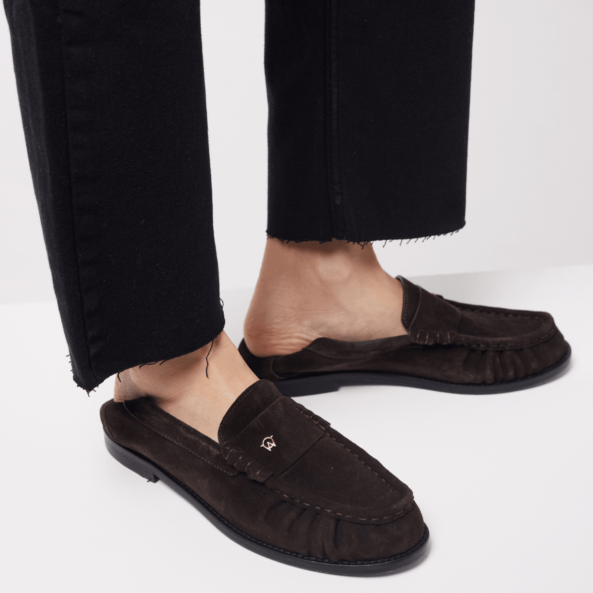 PENNY - DARK SUEDE BROWN