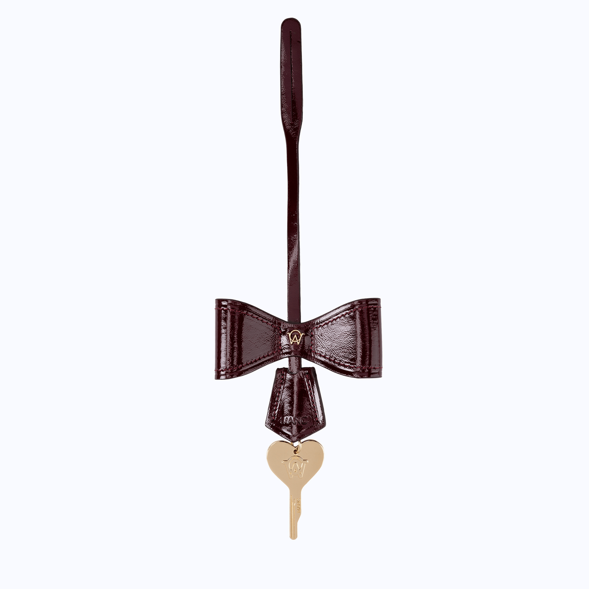 RIBBON CHARM - MERLOT