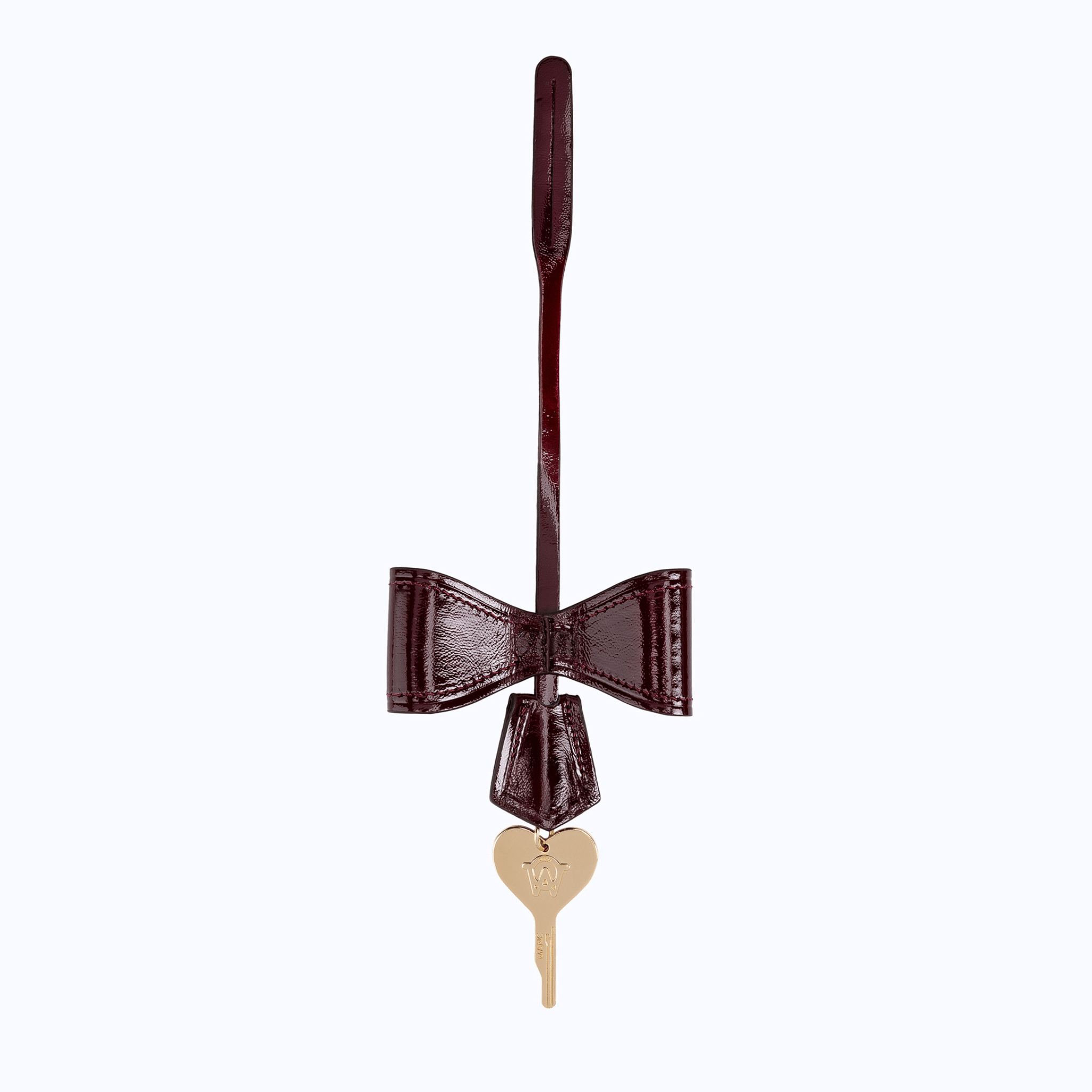 RIBBON CHARM - MERLOT