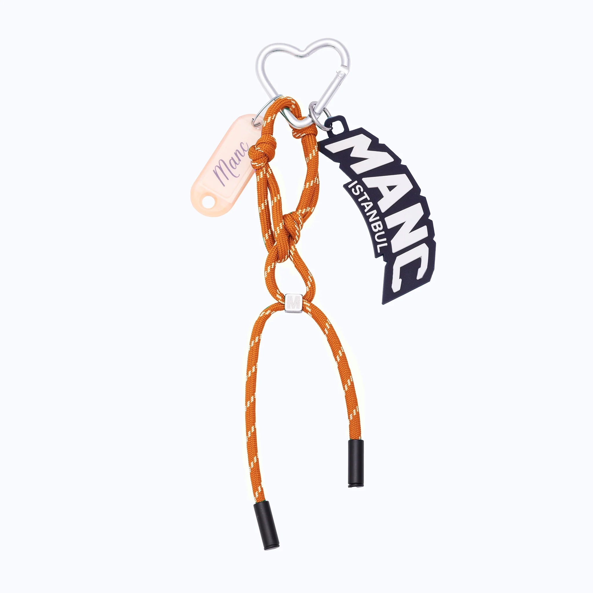 ROPE CHARM KEYCHAIN - ORANGE