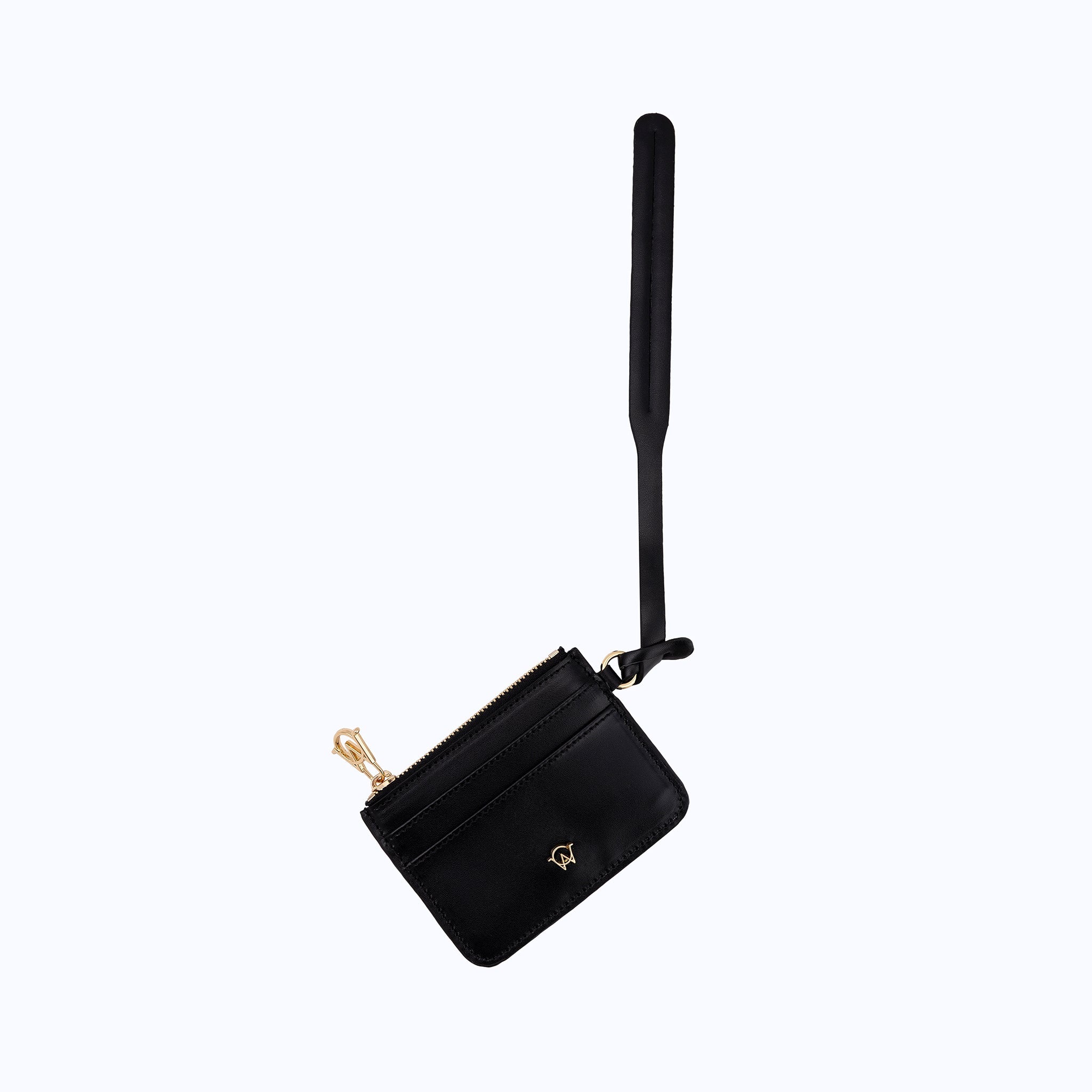 SOLID CARD HOLDER - BLACK