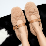 TEDDY BALLERINAS - BEIGE