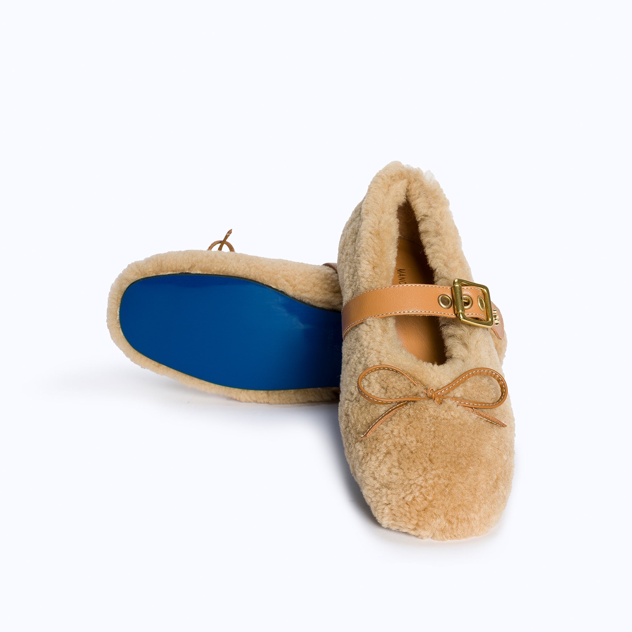 TEDDY BALLERINAS - BEIGE