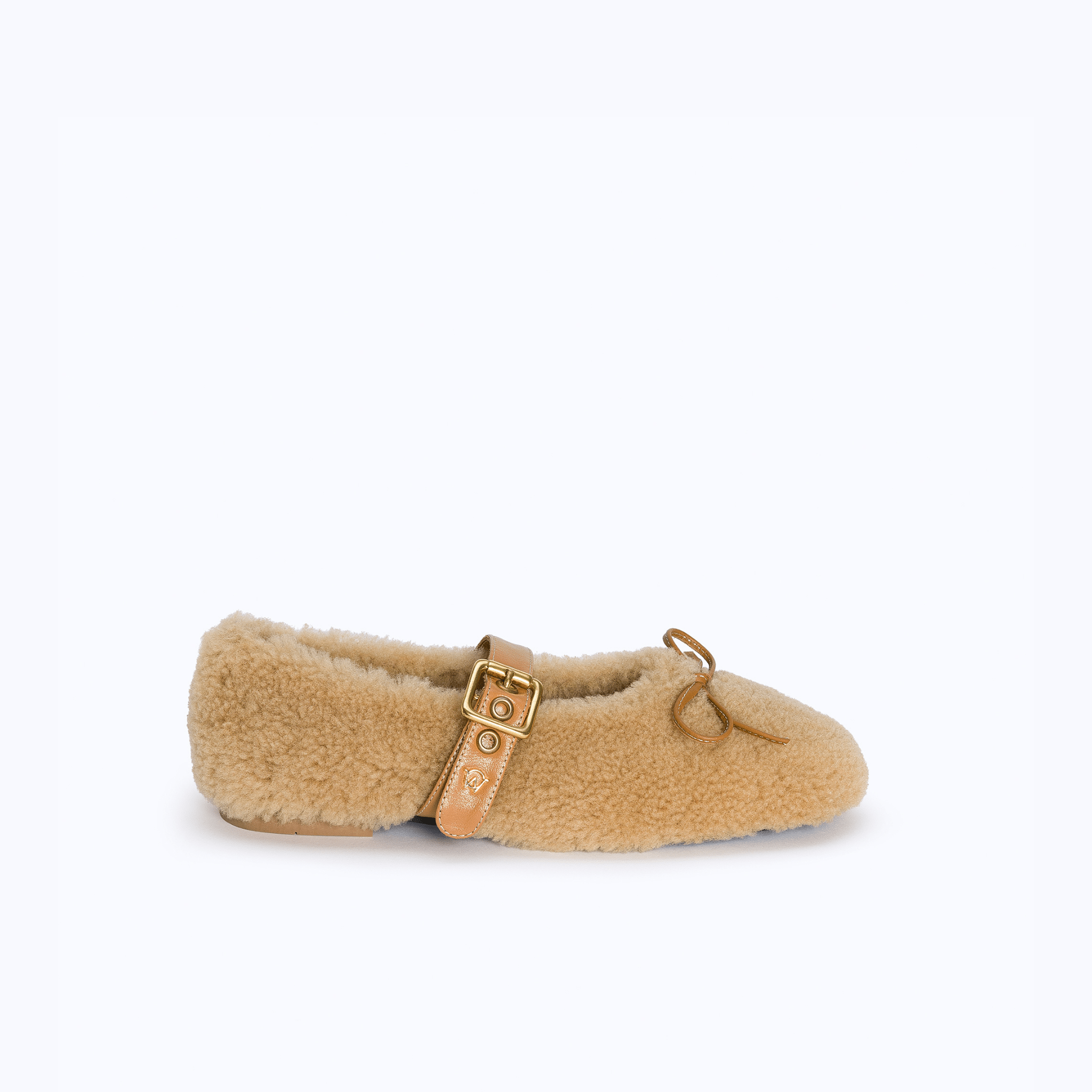 TEDDY BALLERINAS - BEIGE