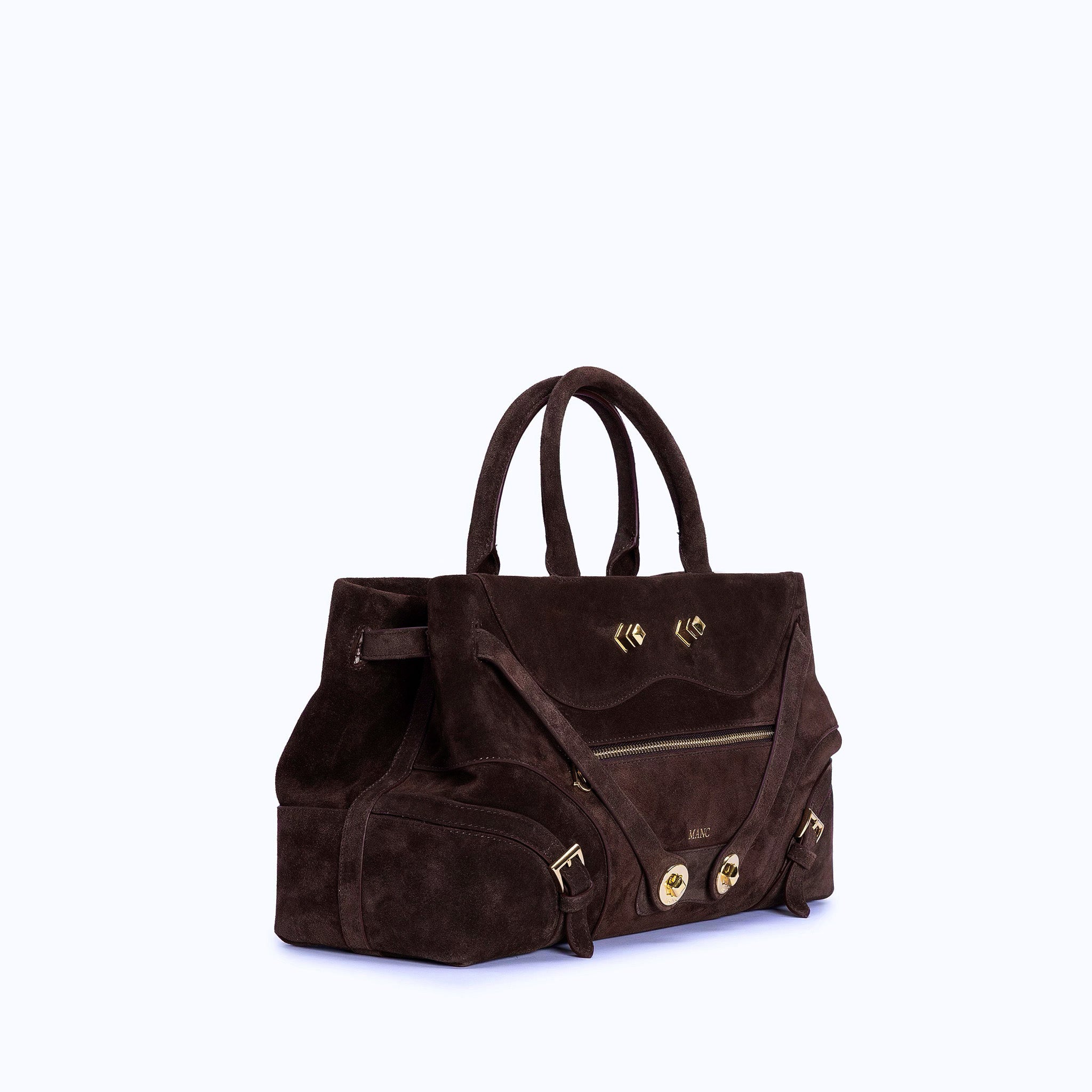 ZOUZOU 26 - DARK SUEDE BROWN – mancofficial
