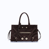 ZOUZOU - DARK SUEDE BROWN (PRE - ORDER)