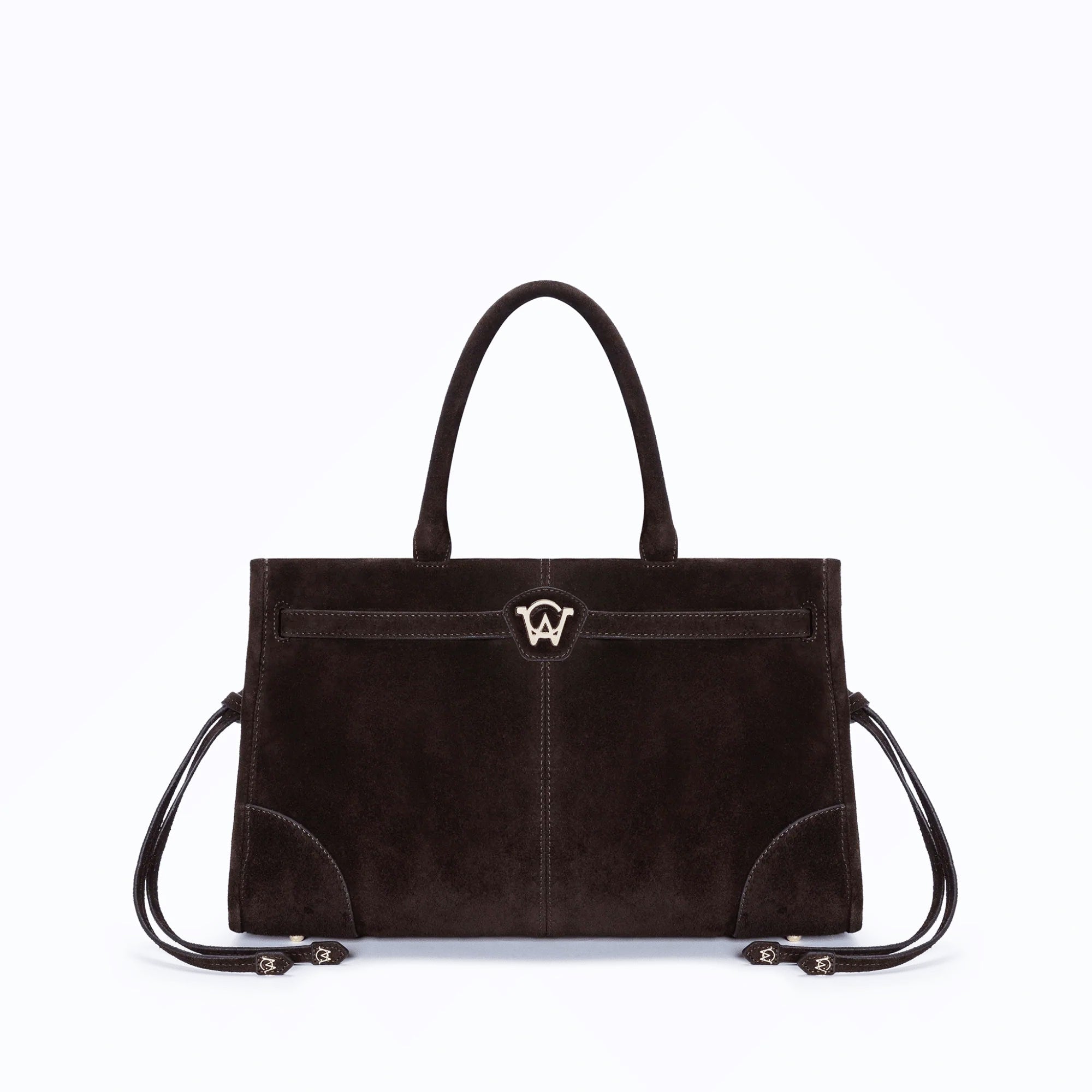 バッグ merukeru ZOUZOU - DARK SUEDE BROWN – mancofficial