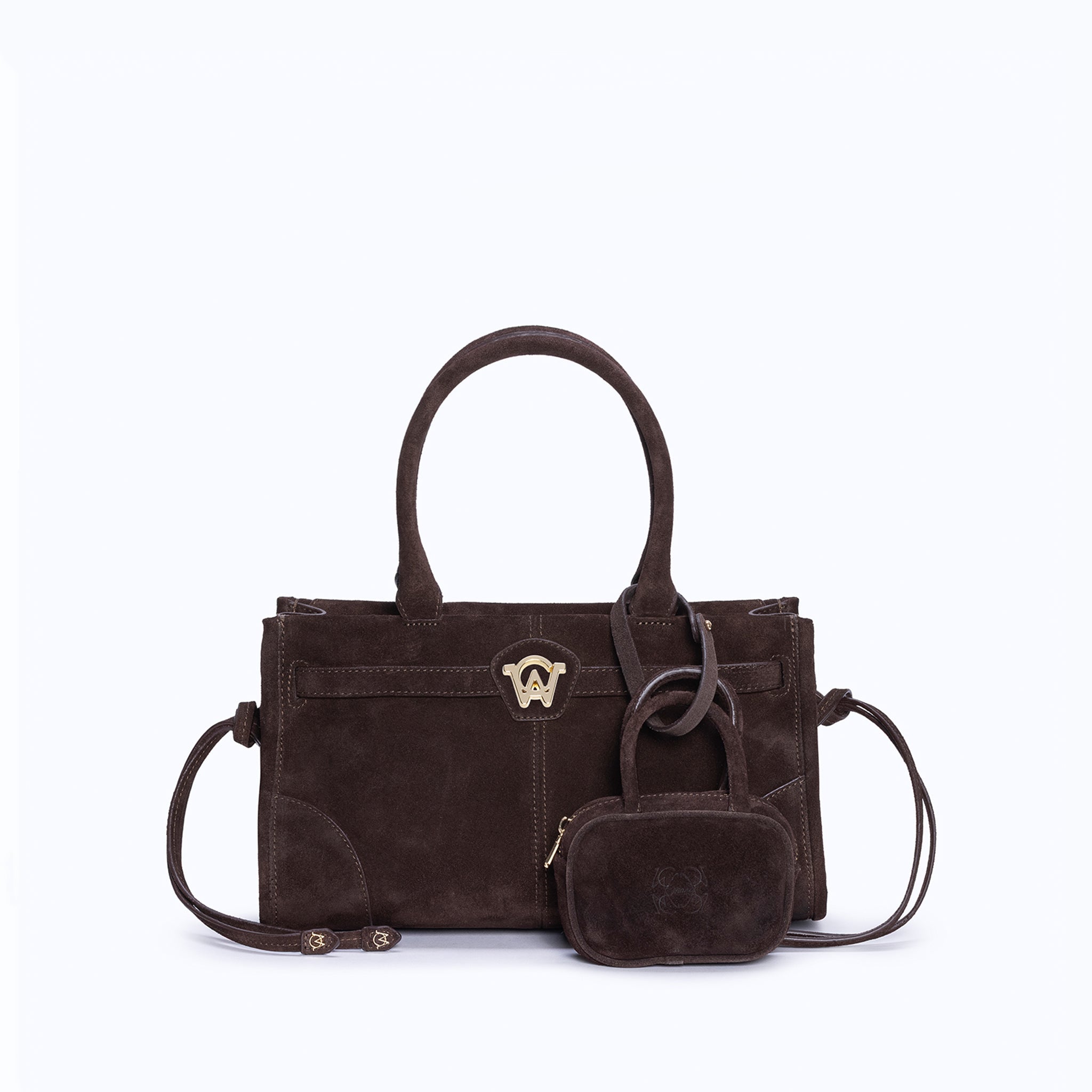 ZOUZOU MINI - DARK SUEDE BROWN