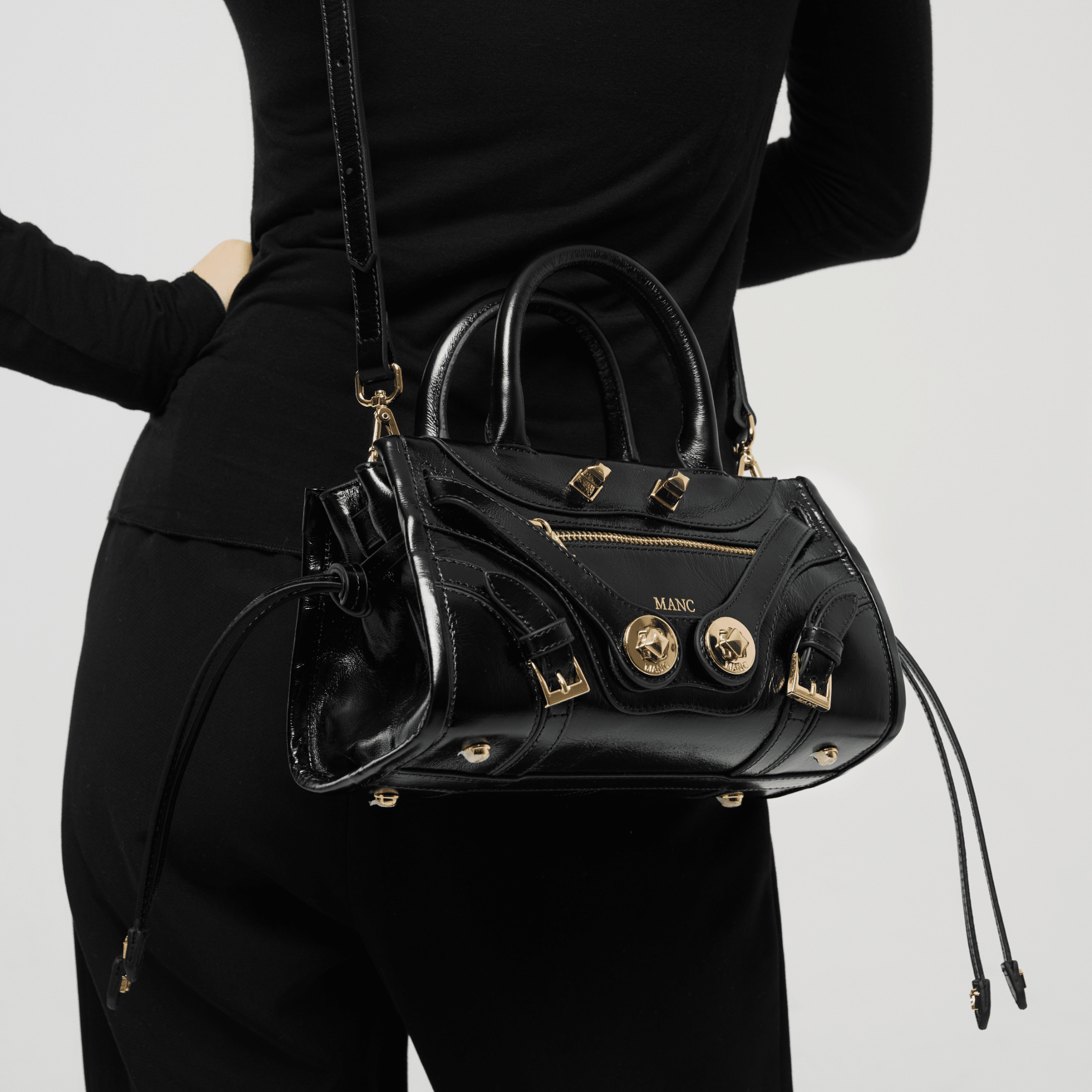ZANPA YOU&ME A/Btype 新品未開封 SOFT LEATHER ZIPPER MINI POCHETTE(FREE SIZE Black): Y's｜THE SHOP