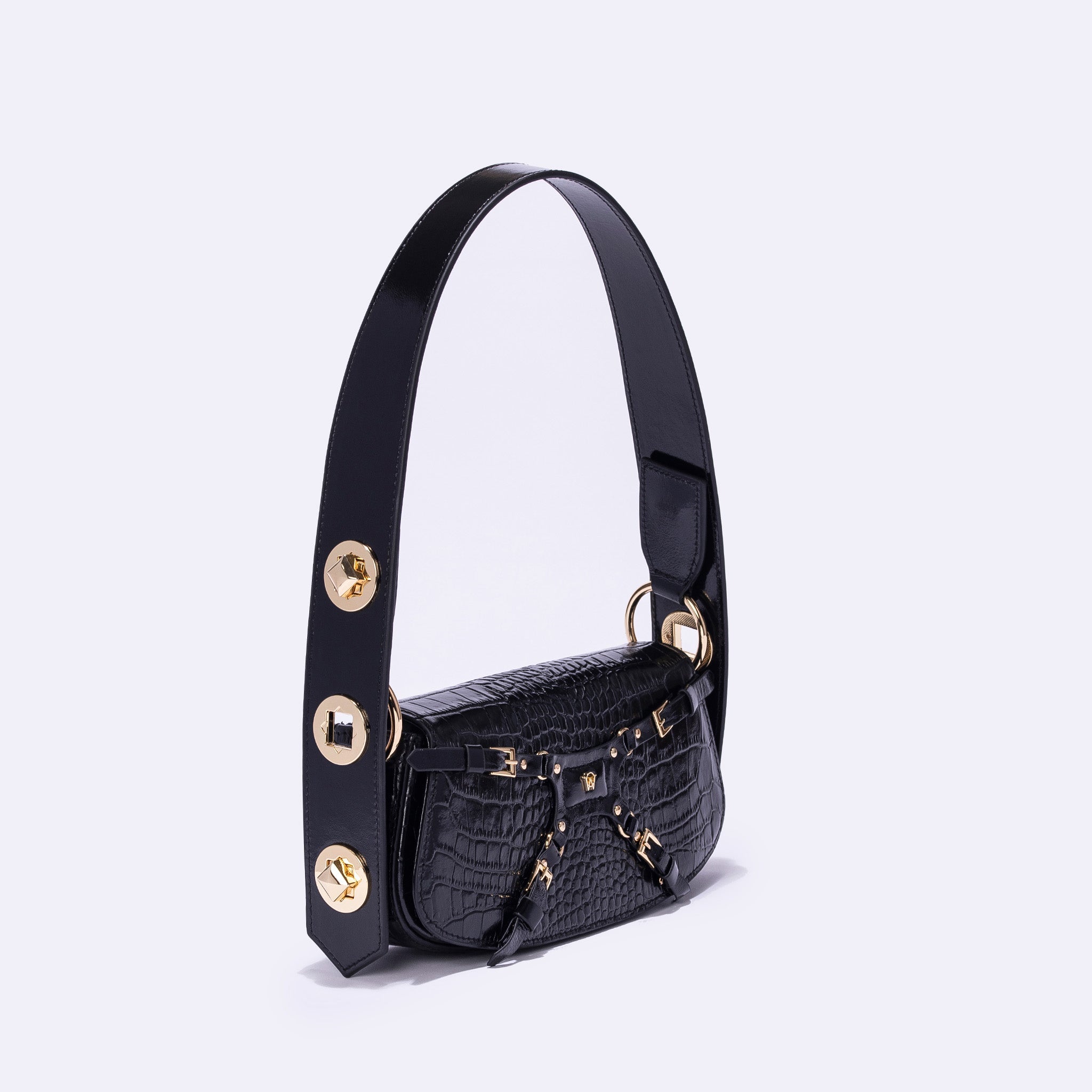 LILITH-BLACK CROC – mancofficial